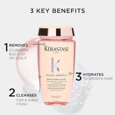 Gloss Absolu High-Shine Anti-Frizz Shampoo - GLAM MODA